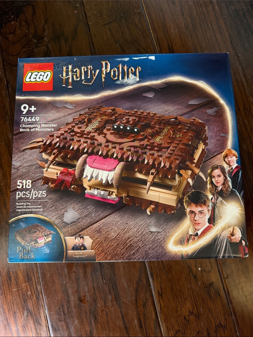 LEGO Harry Potter Chomping Monster Book of Monsters - Brown, Tan, Pink